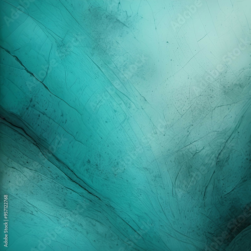 Abstract Turquoise Gradient Texture | Aqua Flowing Patterns | Organic Light and Dark Contrasts | Vibrant Blue Design | Modern Digital Art | Minimalist Textured Background