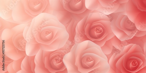 Modern new Rose gradient background grainy noise texture