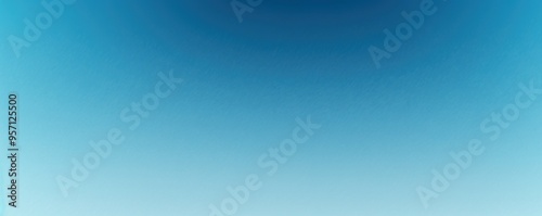 Modern new Sky Blue gradient background grainy noise texture photo