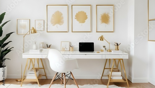 Photo interior modern design room 3d illustration