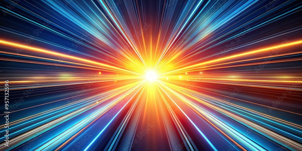 Abstract Light Streaks A Journey Into the Digital Horizon, abstract, digital, futuristic Abstract Light Streaks A Journey Into the Digital Horizon, abstract, digital, futuristic