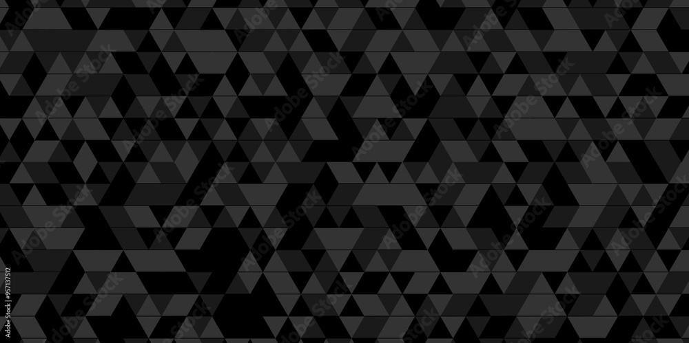 Abstract geometric vector seamless technology black and gray cube square paper background. surface creative diamond pattern black Polygon Mosaic triangle, business and corporate background. Abstract geometric vector seamless technology black and gray cube square paper background. surface creative diamond pattern black Polygon Mosaic triangle, business and corporate background.