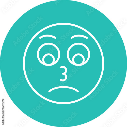 Disappointment Vector Icon Design