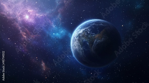 earth form the galaxy