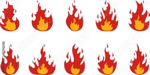Fire Illustration