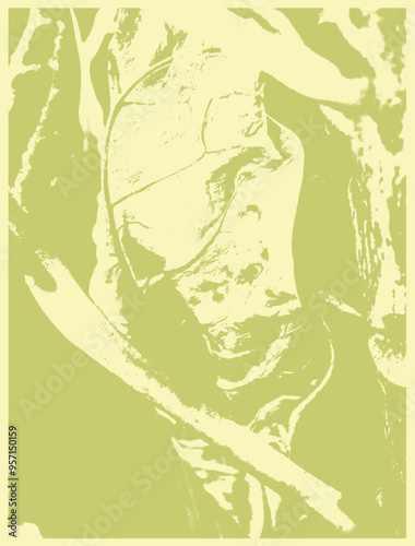 rough light green leaf vector texture 
