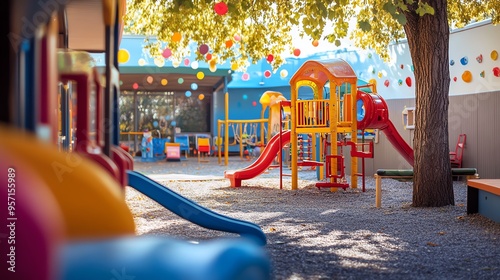 Wallpaper Mural playground in the park Torontodigital.ca