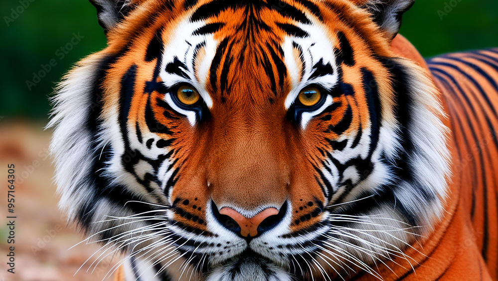 Naklejka premium A Bengal tiger