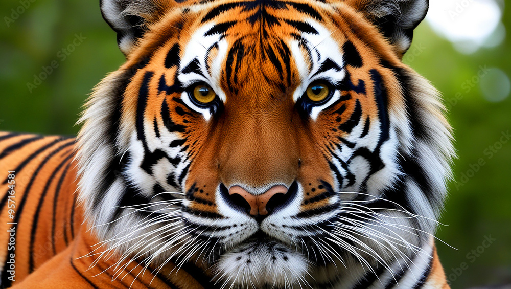 A Bengal tiger