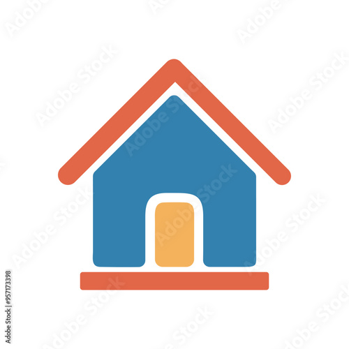 Home Icon | Simple and Modern House Symbol for User Interfaces and Design Projects