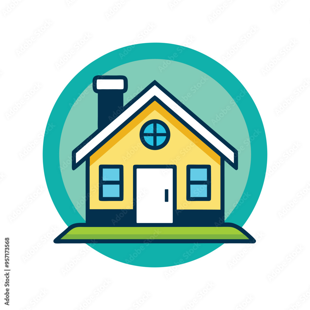 Home Icon | Simple and Modern House Symbol for User Interfaces and Design Projects