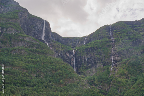 Kjelfossen Waterfall, Gudvangen