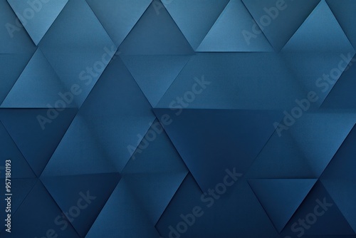 Navy Blue thin barely noticeable triangle background pattern isolated on white background with copy space texture for display products blank 