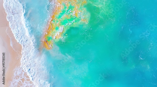 A machine learning-powered art generator, creating unique abstract pieces based on input data.