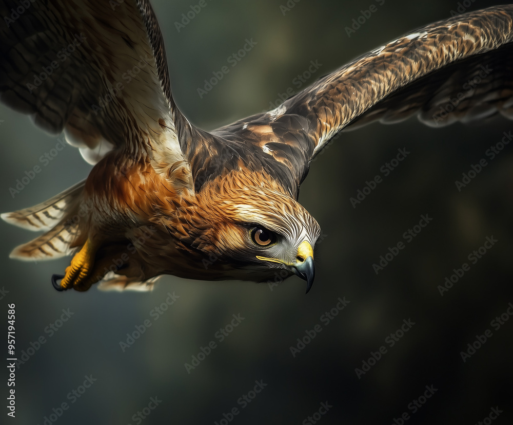 Obraz premium hawk in flight