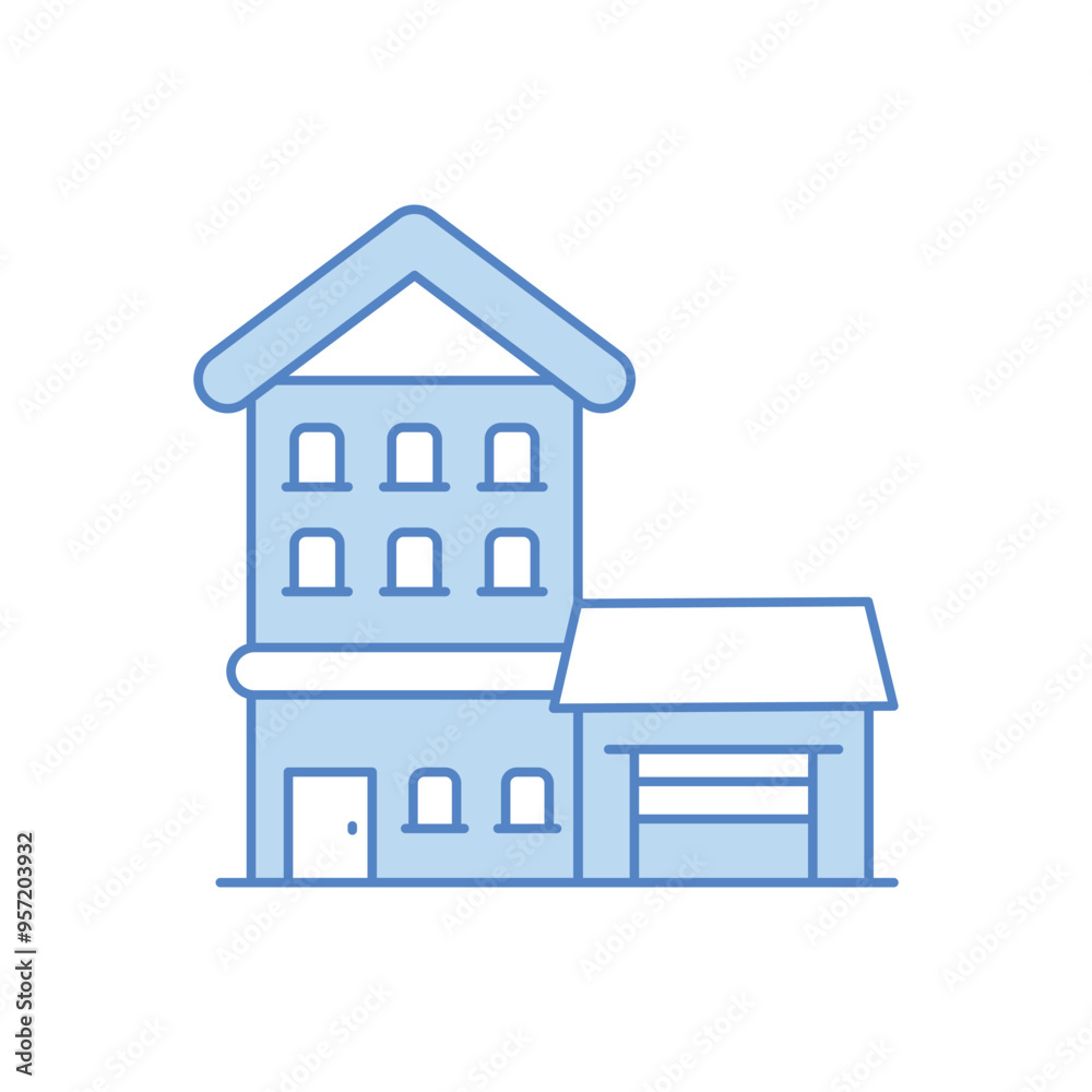 Real Estate vector icon
