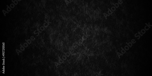 Abstract black grunge blank anthracite dark gray vintage backdrop text. old wall aged retro interior grungy stone scratch concrete wall chalkboard, blackboard distressed grunge texture.