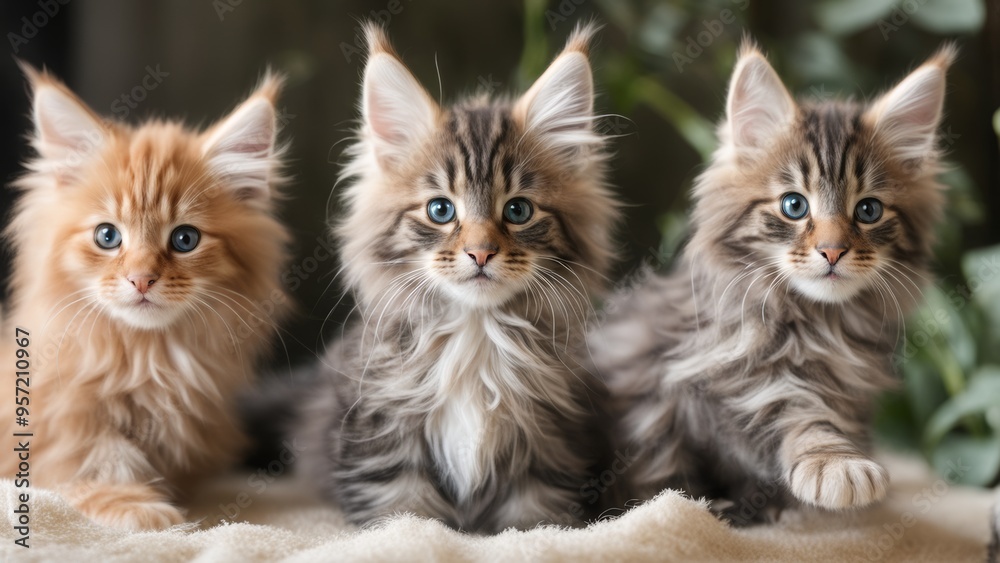 Maine Coon kitten Maine Coon kitten