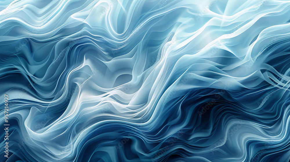 An abstract background with flowing, wave-like patterns in gradient shades of blue, resembling water or air currents, providing a sense of fluidity and motion. An abstract background with flowing, wave-like patterns in gradient shades of blue, resembling water or air currents, providing a sense of fluidity and motion.