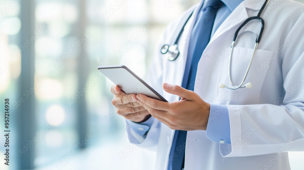 A patient with limited mobility engages in a remote appointment with their doctor using a smartphone. The doctor provides personalized advice, making healthcare more accessible and A patient with limited mobility engages in a remote appointment with their doctor using a smartphone. The doctor provides personalized advice, making healthcare more accessible and
