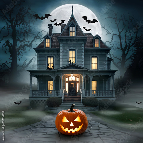 Halloween Haunted House photo