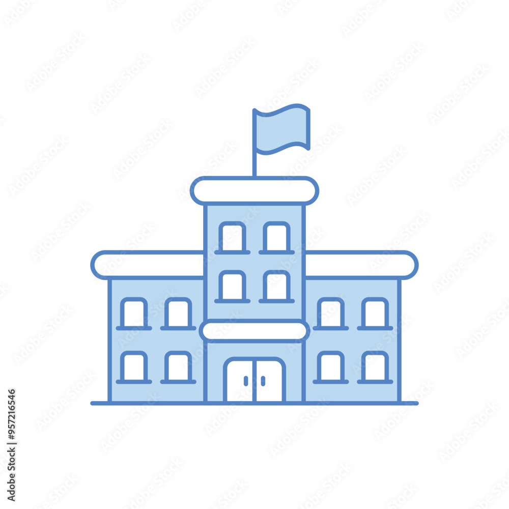 School vector icon School vector icon
