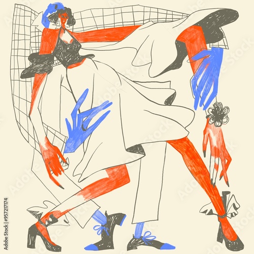 Couple dance 