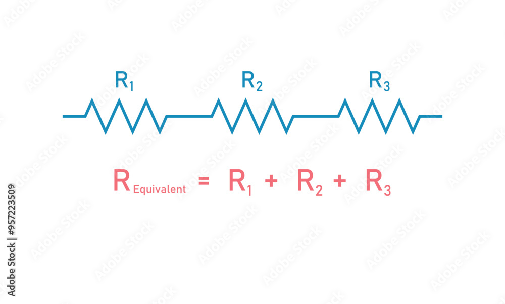 Three resistors connected in series diagram and formula. Three resistors connected in series diagram and formula.