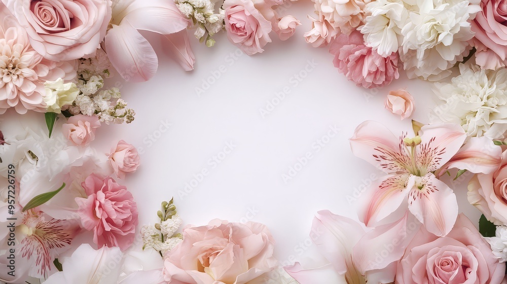 background with a beautiful arrangement of flowers background with a beautiful arrangement of flowers