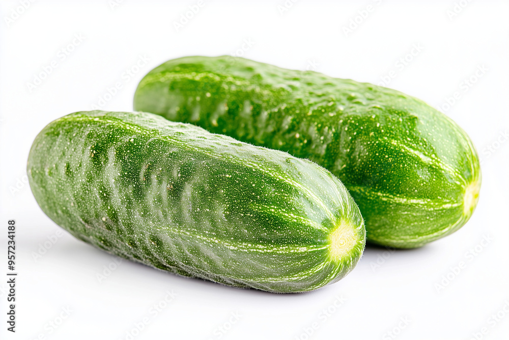 Rough skin cucumber isolated on white background, Close up shot fresh harvest zucchini. Rough skin cucumber isolated on white background, Close up shot fresh harvest zucchini.