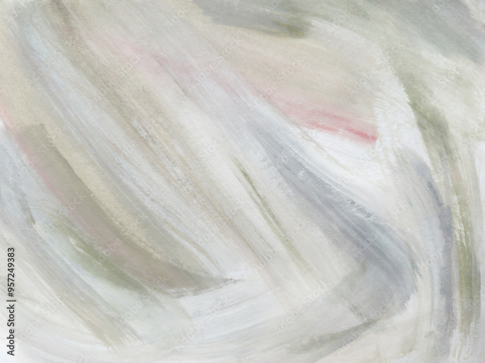 Light modern painting. Contemporary art.