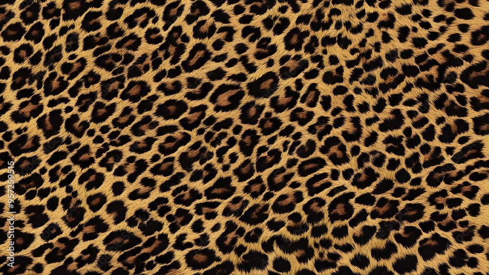 Leopard skin texture, real hairy design, fashion textile print Leopard skin texture, real hairy design, fashion textile print