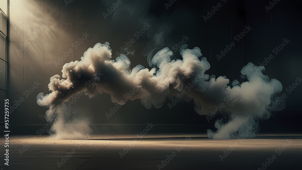 Soft, translucent smoke drifting lazily across a muted background, with the smoke blending seamlessly into the background in some areas and standing out sharply in others Soft, translucent smoke drifting lazily across a muted background, with the smoke blending seamlessly into the background in some areas and standing out sharply in others