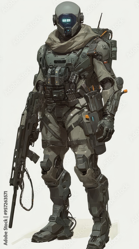 Futuristic hero character design concept set against a stunning backdrop for mobile or desktop wallpaper in a dynamic action pose Futuristic hero character design concept set against a stunning backdrop for mobile or desktop wallpaper in a dynamic action pose