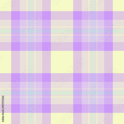 Revival fabric textile plaid, fiber vector seamless texture. Painting background pattern tartan check in light and white colors.