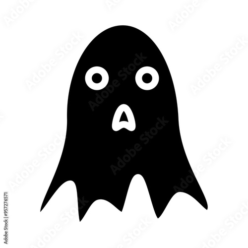 Ghost Vector Line Icon Design