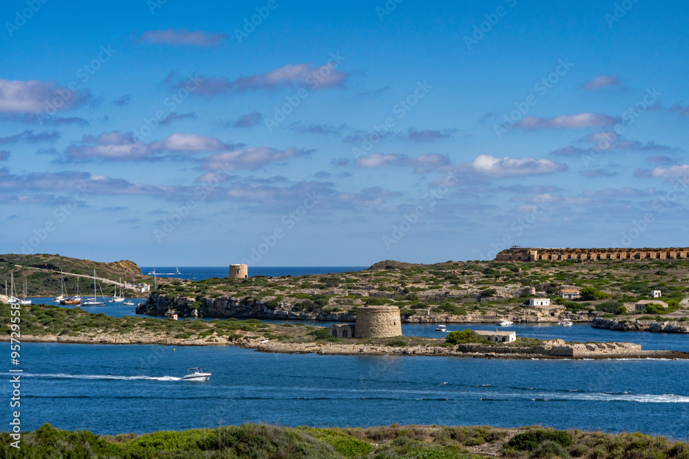 Fototapeta premium Menorca, Islas Baleares, España, Mediterraneo