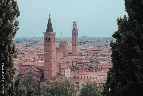 view of the town