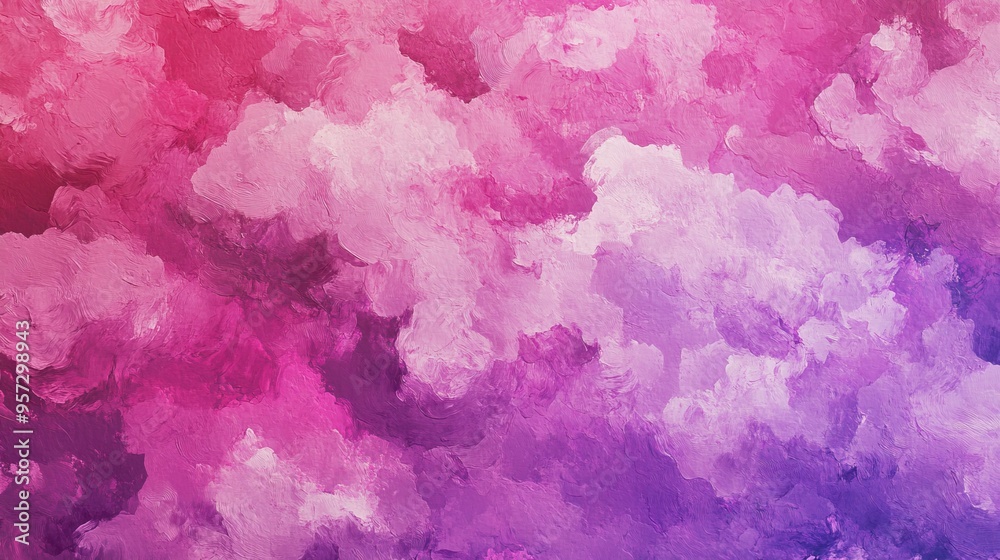 Fototapeta premium Vibrant Abstract Cloudscape