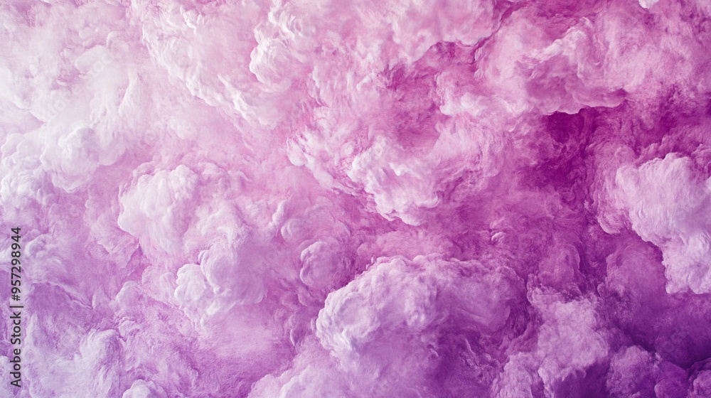 Fototapeta premium Ethereal Purple Clouds