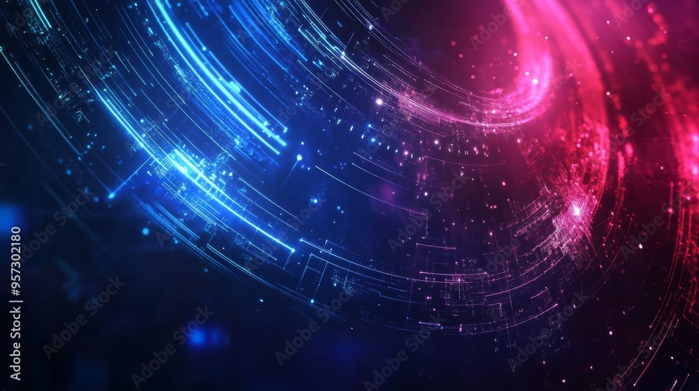 Obraz premium Dynamic Abstract Background
