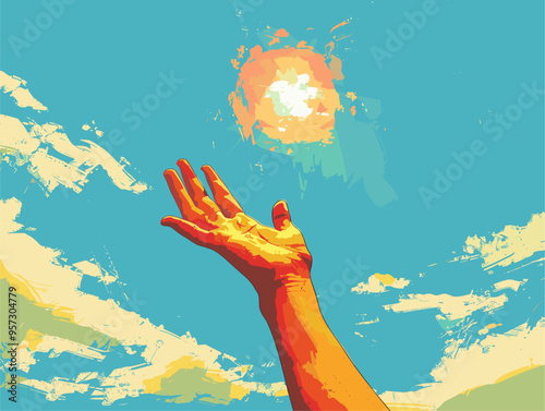Limitless Aspiration: A Bold Quest for Freedom Amidst Skyward Horizons