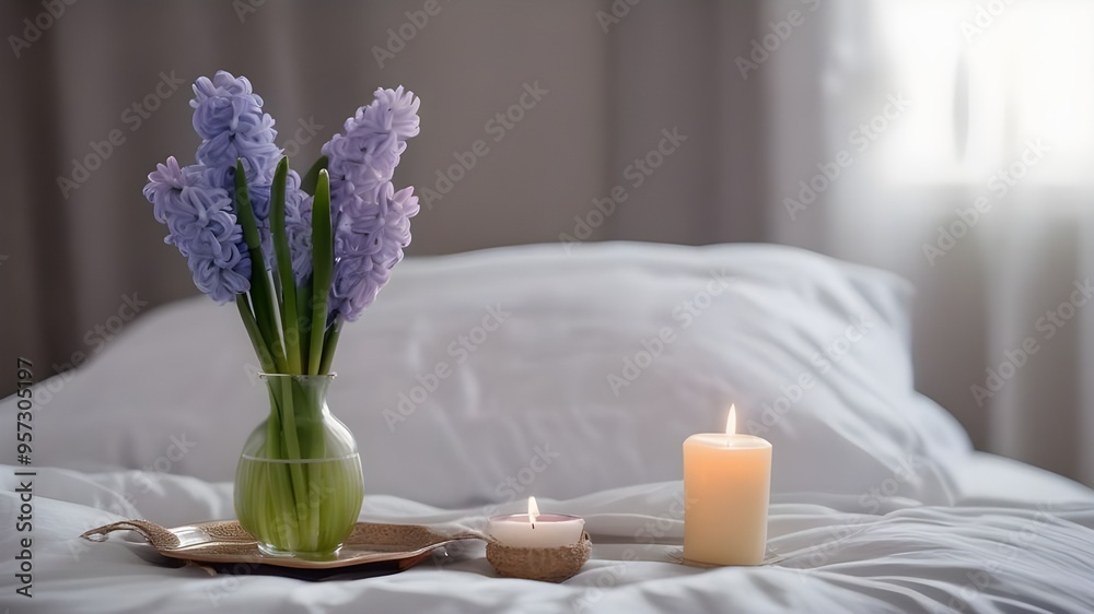 hyacinth on the bed hyacinth on the bed