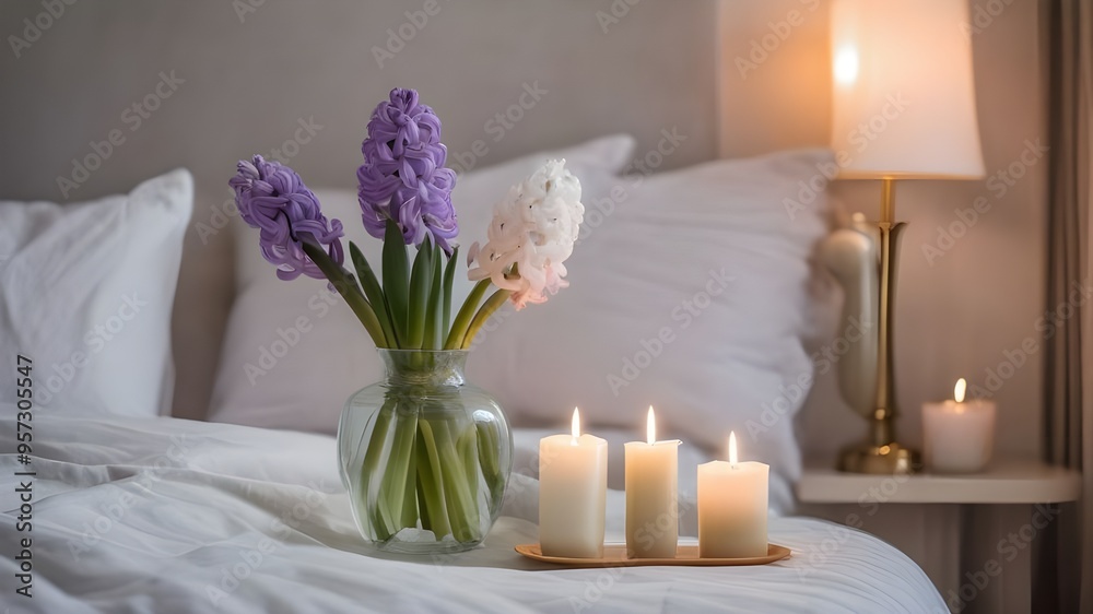 hyacinth on the bed hyacinth on the bed