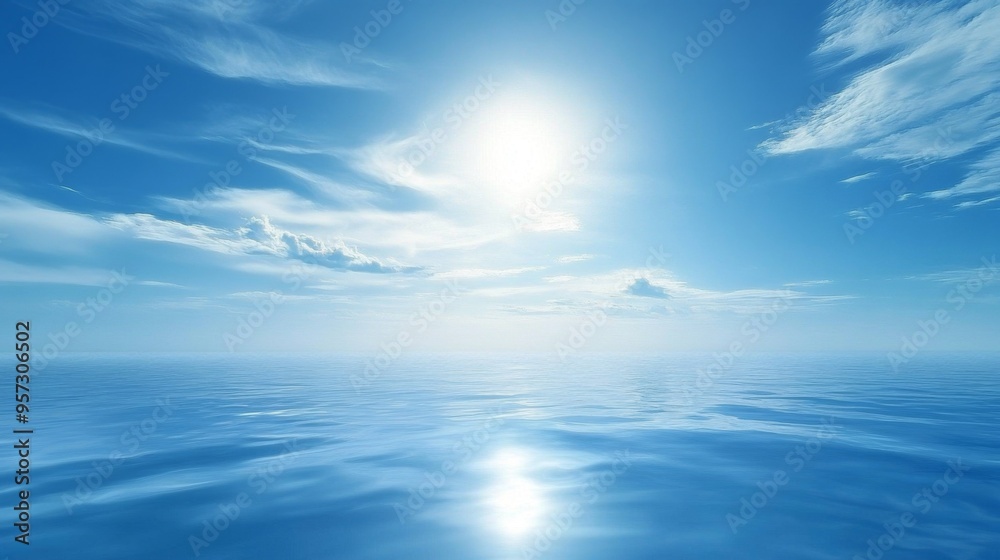 Obraz premium Serene Ocean Horizon