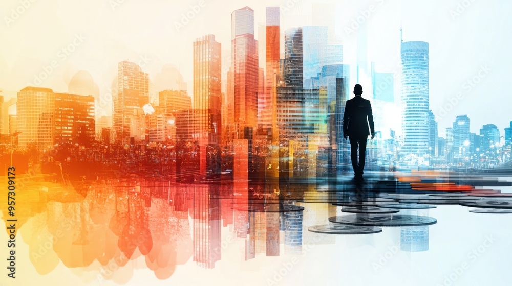 Creative Finance Concepts: Abstract Artwork Symbolizing Innovative Business Strategies and Originality Creative Finance Concepts: Abstract Artwork Symbolizing Innovative Business Strategies and Originality