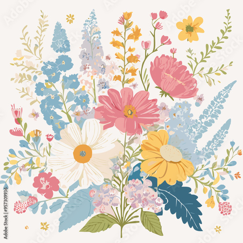 Florals and botanicals illustration design