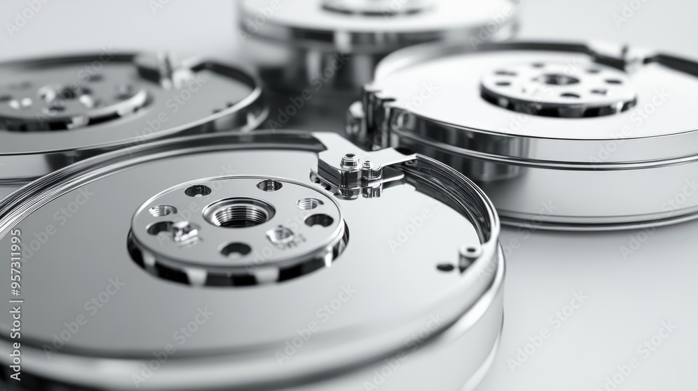 2 5 inch hard disk drives HDD displayed on a white background