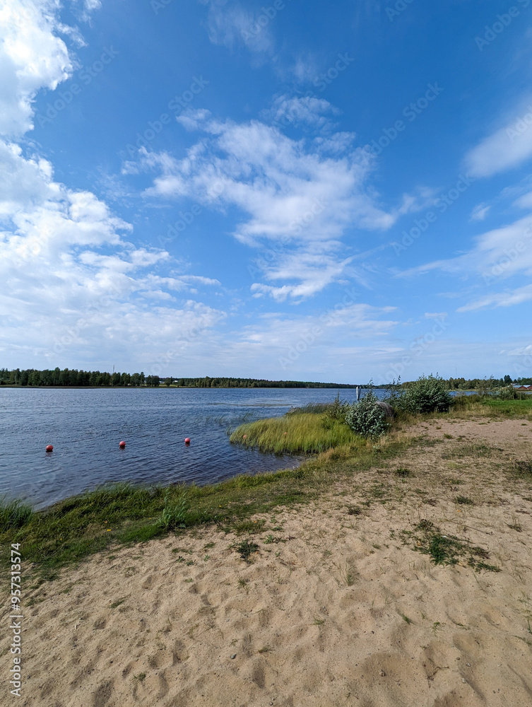 Lake in Finland Lake in Finland