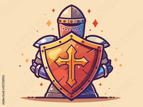 Guardianship: A Cartoonish Shield for Protection and Strength
